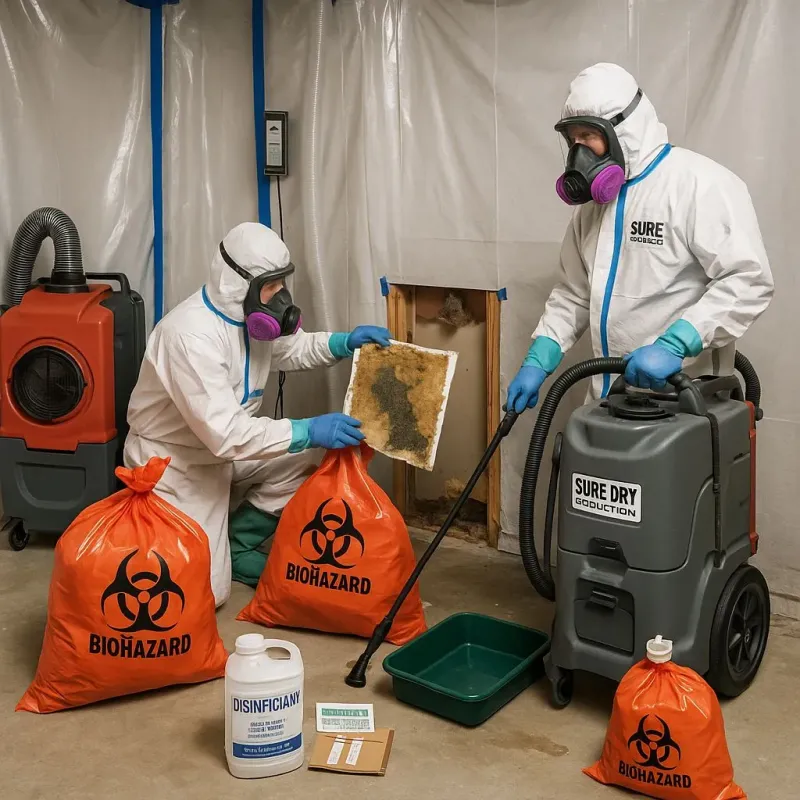 Contaminated Water Handling Protocols process in Fairfax, IA