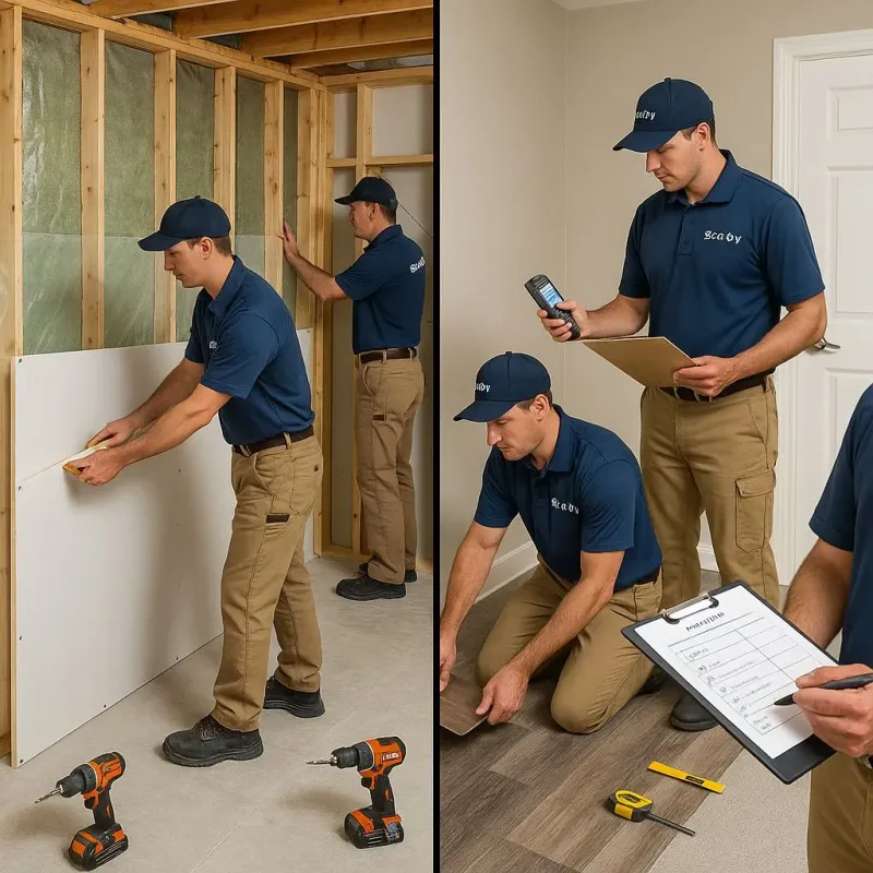 Repairs and Reconstruction process in Fairfax, IA